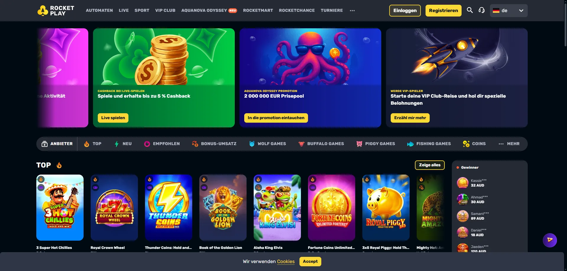 Rocketplay Casino overview — licensed online casino for Australian players