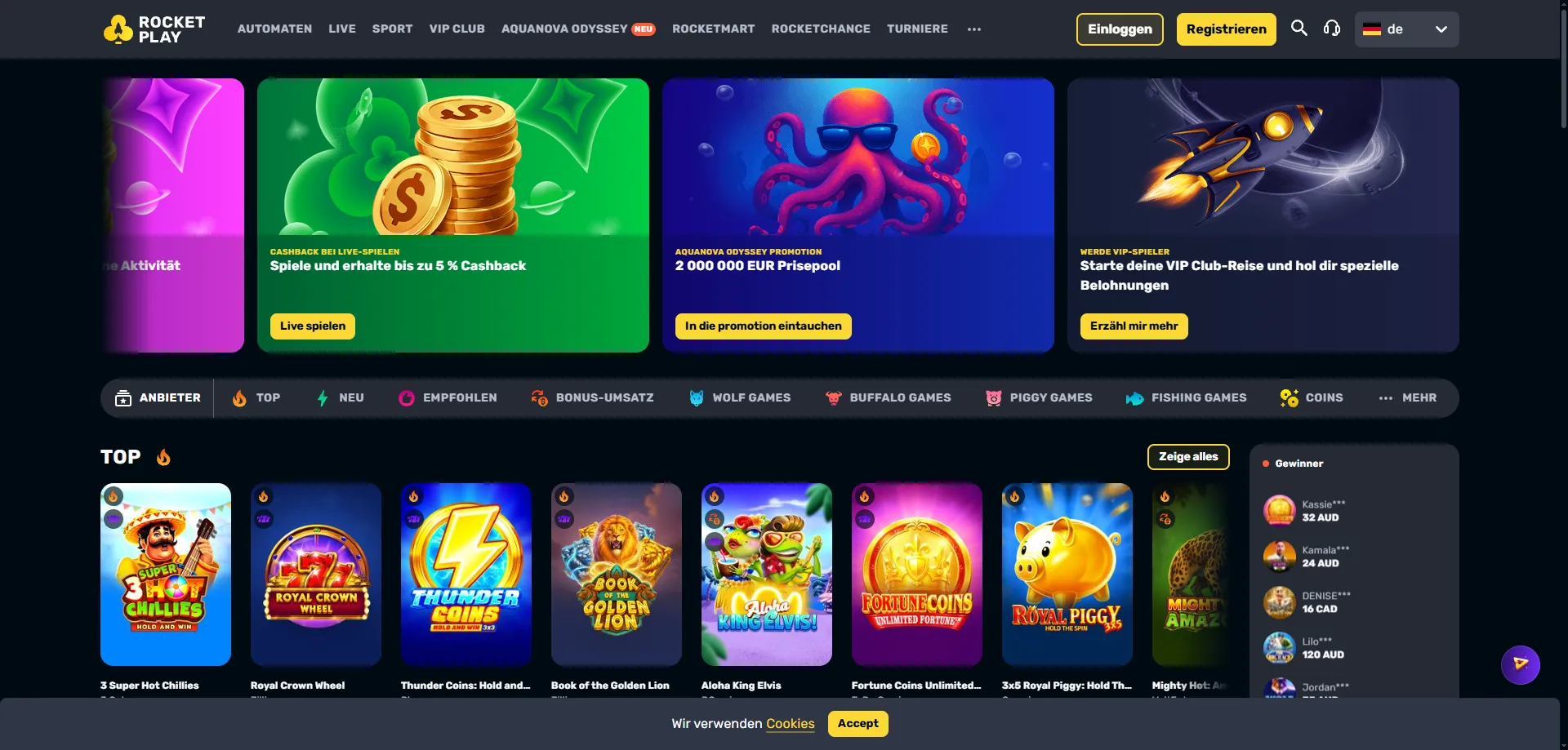Rocketplay Casino mirror access page for blocked regions 2026