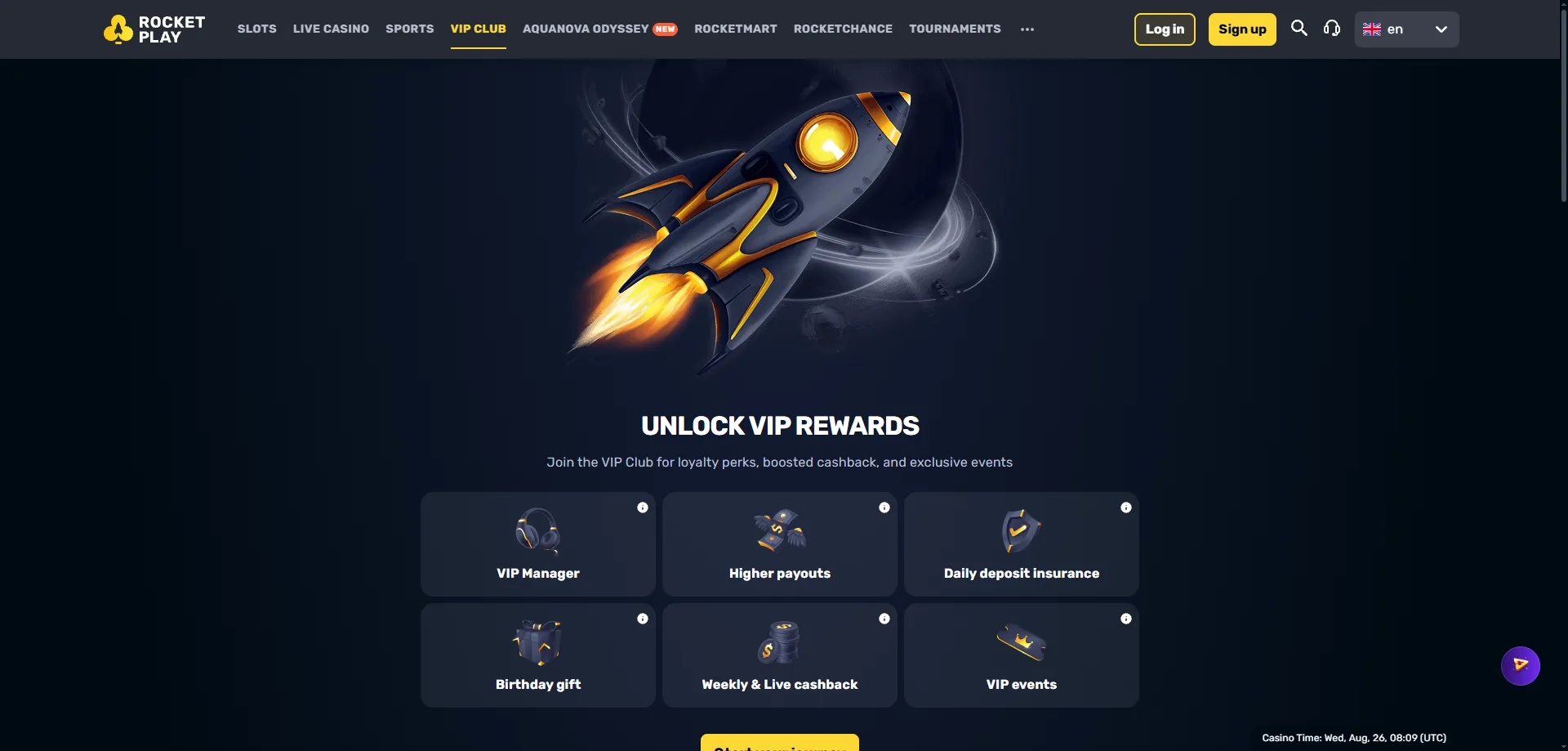 Rocketplay Casino sportsbook – bet on AFL football and cricket Australia
